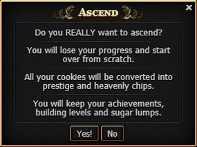 Pop up ascend