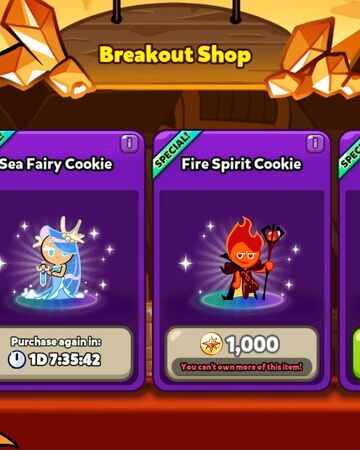 Breakout Shop Cookie Run Wiki Fandom