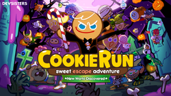 New World Discovered splash screen Halloween