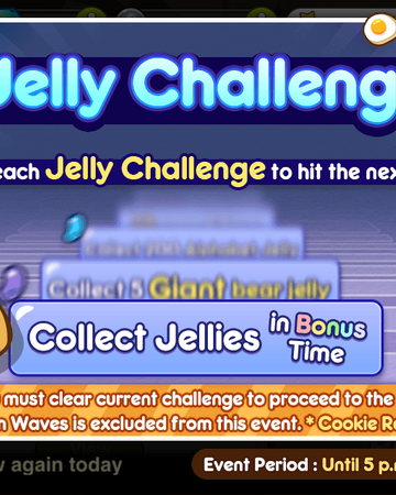 Jelly Challenge Cookie Run Wiki Fandom