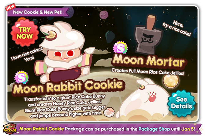 Moon Rabbit Cookie