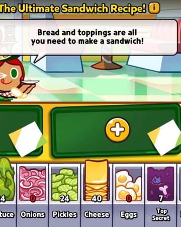 The Ultimate Sandwich Recipe Cookie Run Wiki Fandom
