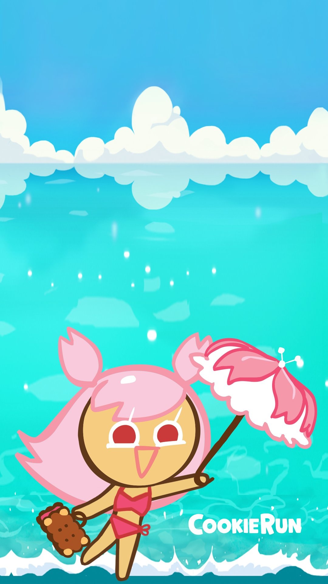 Image - Cherry Blossom Cookie Summer Phone Wallpaper.jpg | Cookie Run Wiki | FANDOM powered by Wikia