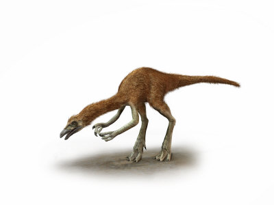 dinosaur with giant claws