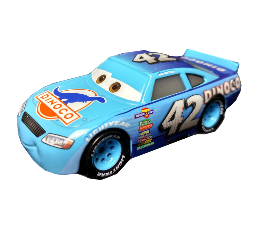 dinoco blue car 42
