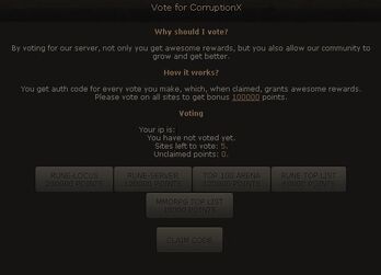 Votepage