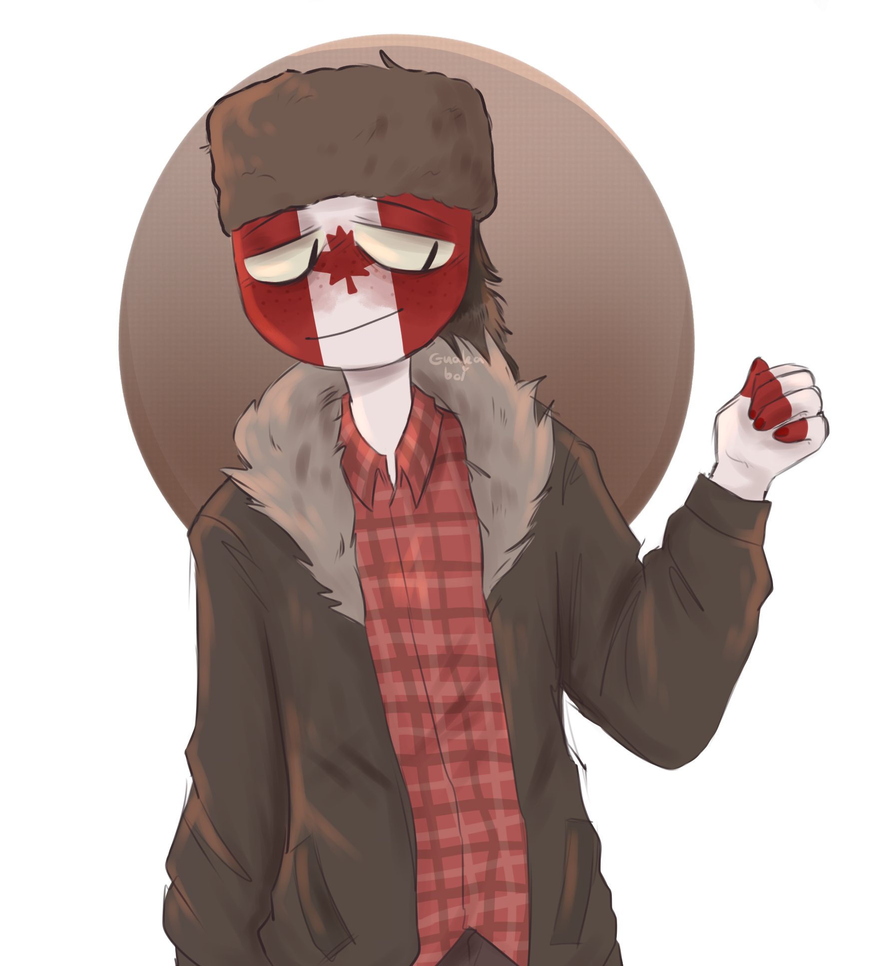 Картинки канады countryhumans