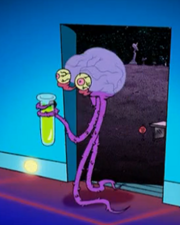 Alien Brain Visitor Courage The Cowardly Dog Fandom