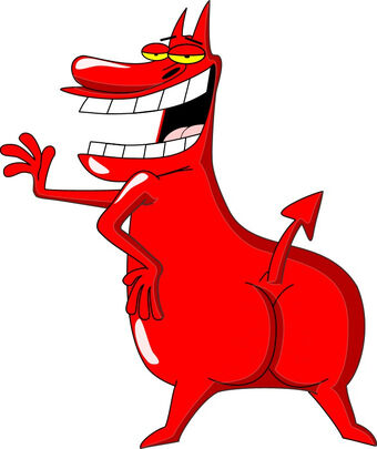 Red Guy Cow And Chicken Wiki Fandom