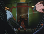Jonathan waving to Three Old Men