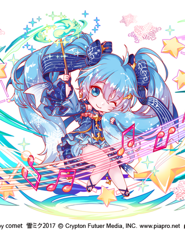 Starry Sky Diva Snow Miku 17 Crash Fever Wikia Fandom