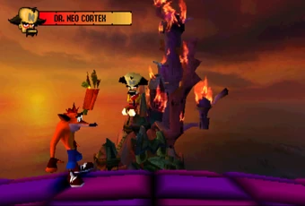 Crash Bandicoot Dr Neo Cortex Level Dr Neo Cortex Crash Bandicoot Boss Level Crash Games Wiki