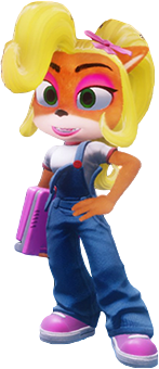 coco bandicoot characters crash trilogy sane wiki laptop 1997 wikia heroes appearance name lesser fandom great appearances