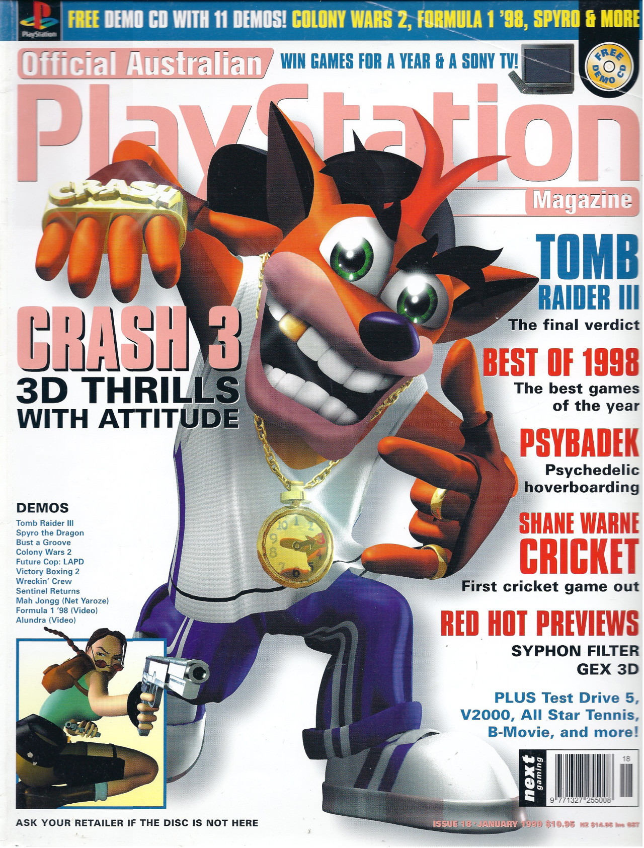 image crash 3 playstation magazine jpg bandipedia fandom