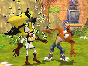 Image result for crash bandicoot twinsanity bees