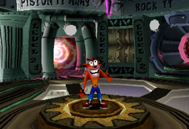 Crash Bandicoot 2 Secret Warp Room