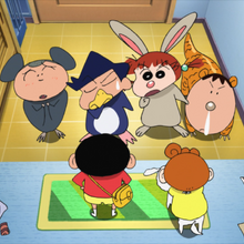 Wallpaper Crayon Shin Chan Roar Kasukabe Wild Kingdom Crayon Shin Chan For Free