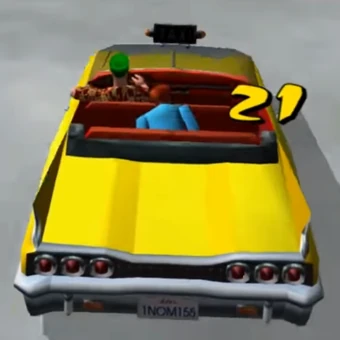 crazy taxi toy
