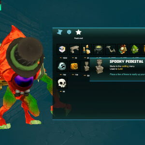 Spooky Pedestal Creativerse Wiki Fandom