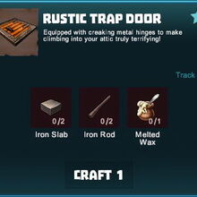 Rustic Trap Door Creativerse Wiki Fandom