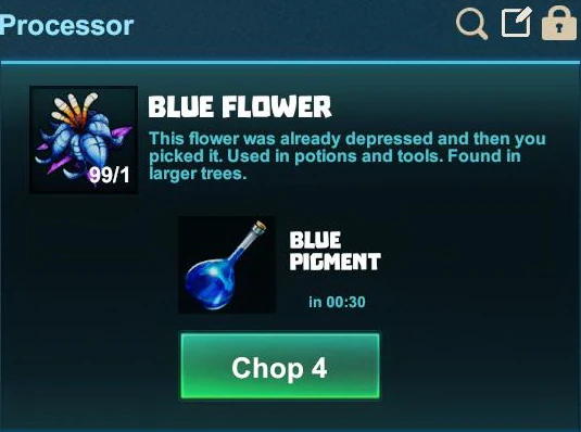 enter image title here Blue flower