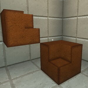 Plain Gingerbread Stairs Inner Corner | Creativerse Wiki | Fandom