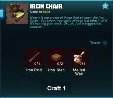 Iron Chair Creativerse Wiki Fandom Powered By Wikia