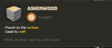 enter image title here Ashenwood