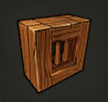 Barred Wood Windows