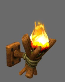Creativerse torch animation001