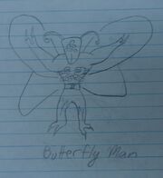 Butterfly Man Concept