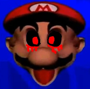how to draw mario exe