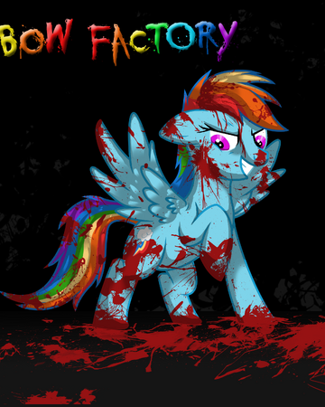 Rainbow Dash Rainbow Factory Creepypasta Files Wikia Fandom