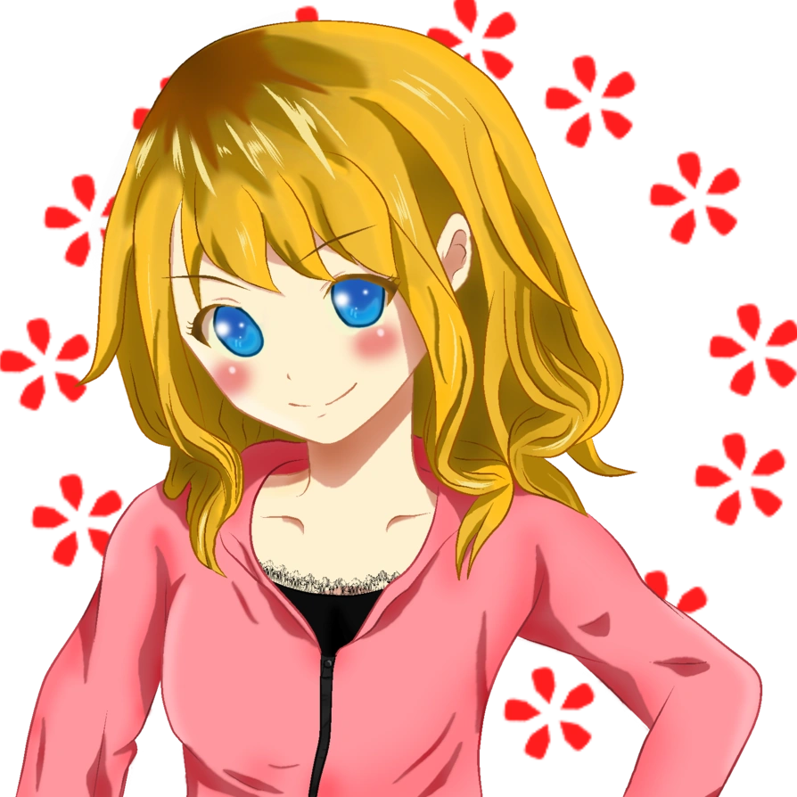 Image Art Request Blond Blue Eyed Anime Girl By Lolas Lil