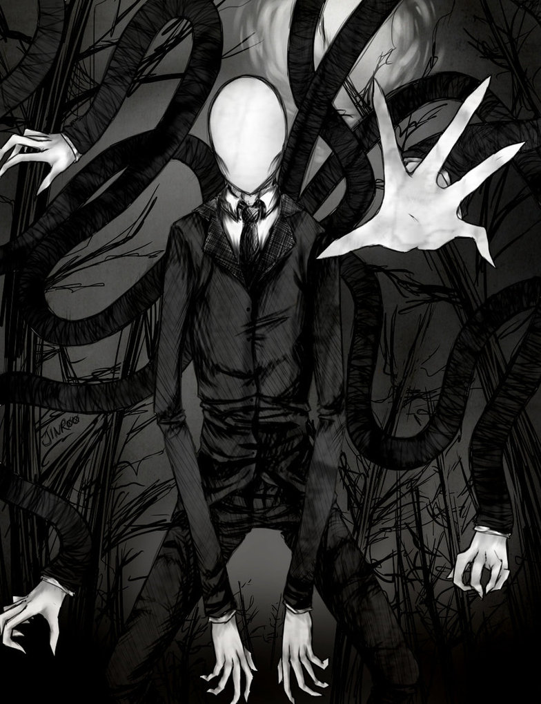 Resultado de imagen para slenderman creepypasta