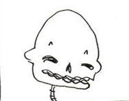 Skeleton comic
