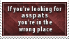 Asspats stamp by sparklum-d3iguvo