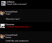I got eated