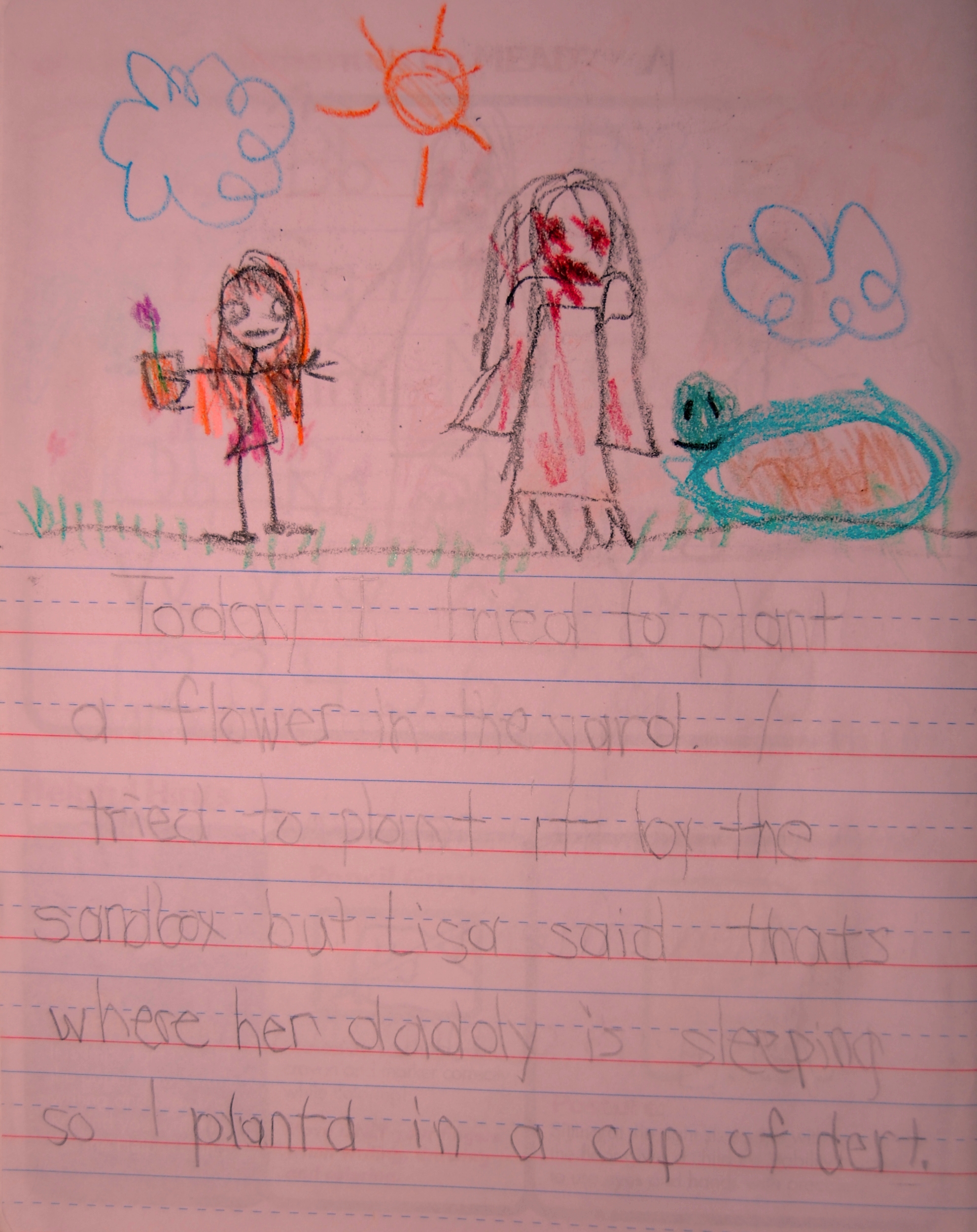 сочинение страшный рассказ