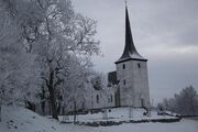 Church winter snow 607073