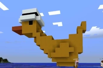 minecraft rubber duck