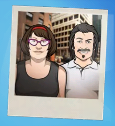Teenage Irma and Bruce
