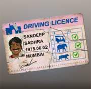 Licencia de Sandeep