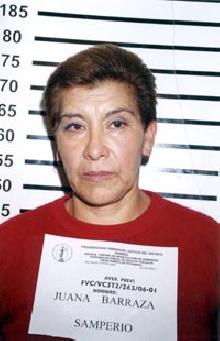 Barraza mugshot