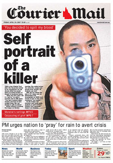 Courier Mail cover