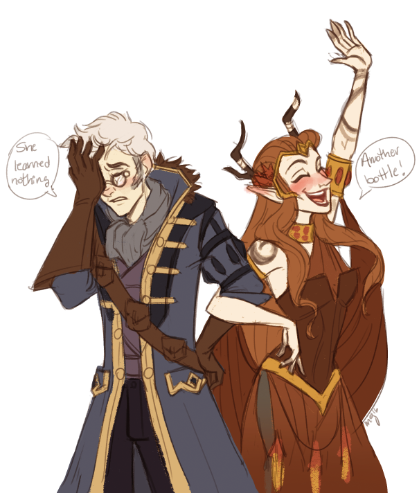 Percy and Keyleth