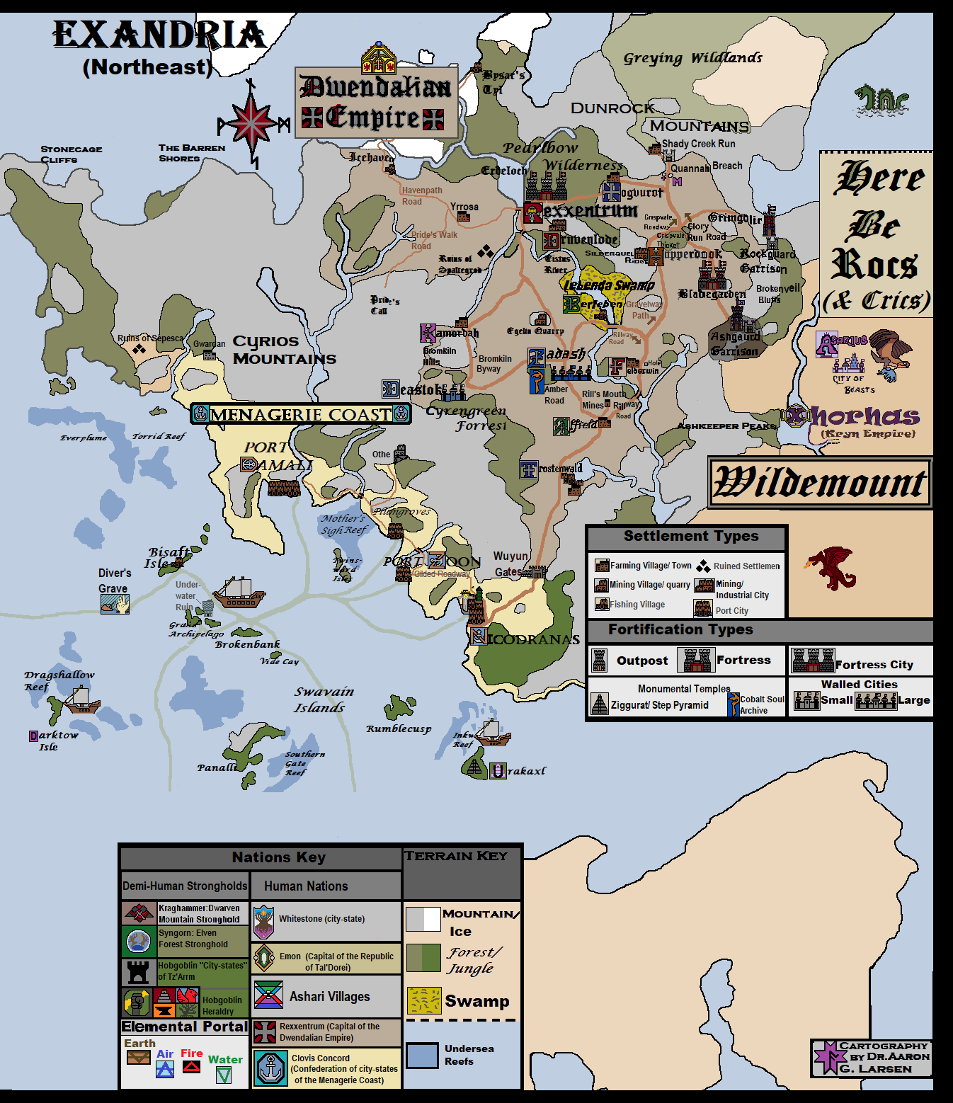 High Resolution Wildemount Map