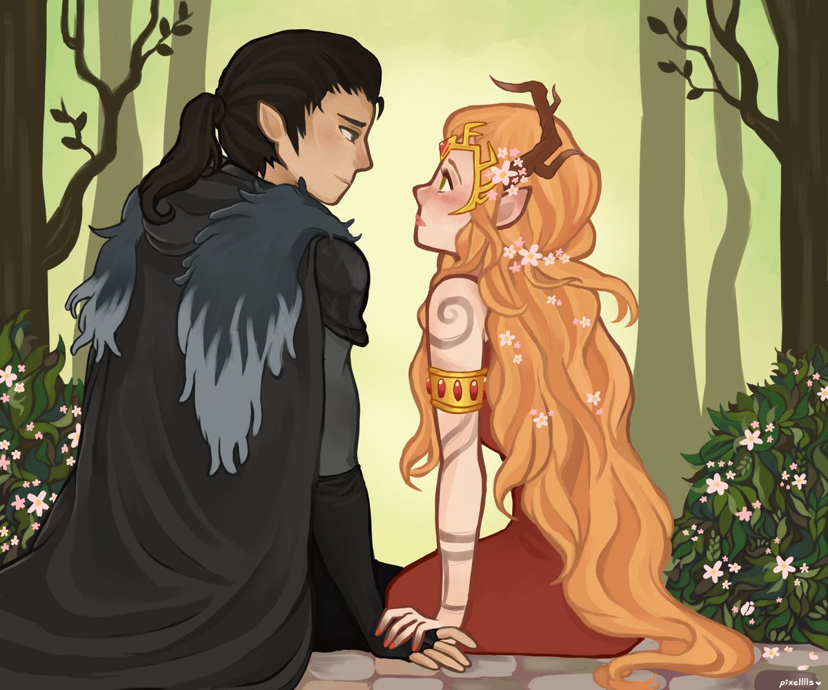 Image Vax And Keyleth By Pixelllls Critical Role Wiki Fandom Powered By Wikia 9342