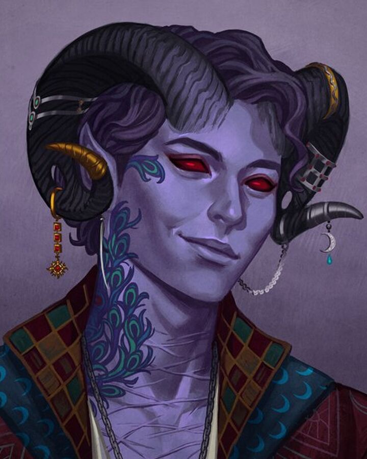 Mollymauk Tealeaf // Critical Role Minecraft Skin