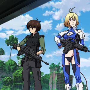 Get Wallpaper Tusk Cross Ange Rondo Of Angel And Dragon Wiki Fandom Desktop Wallpaper